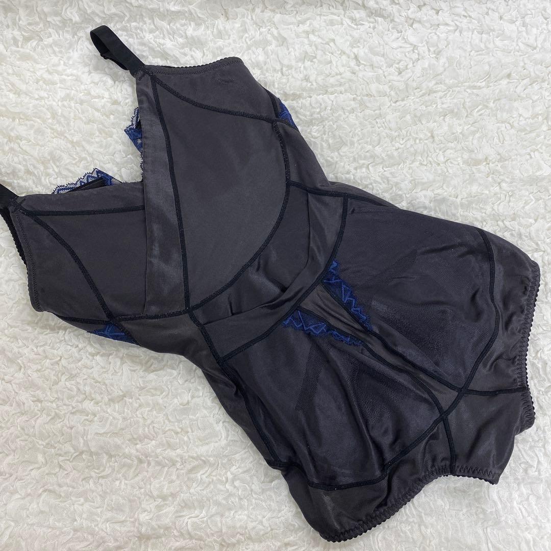 マルコ 補正下着 ボディスーツ D70 M カーヴィシャス カレスブラック 黒