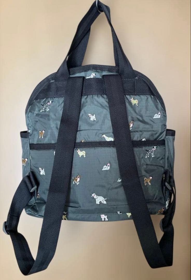 【ゆりあん】新品LeSportsacバックパック☆ブリードオブドッグ