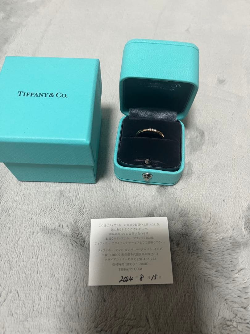 Tiffany & Co. リング ティファニーフォーエヴァー　ボックス付き