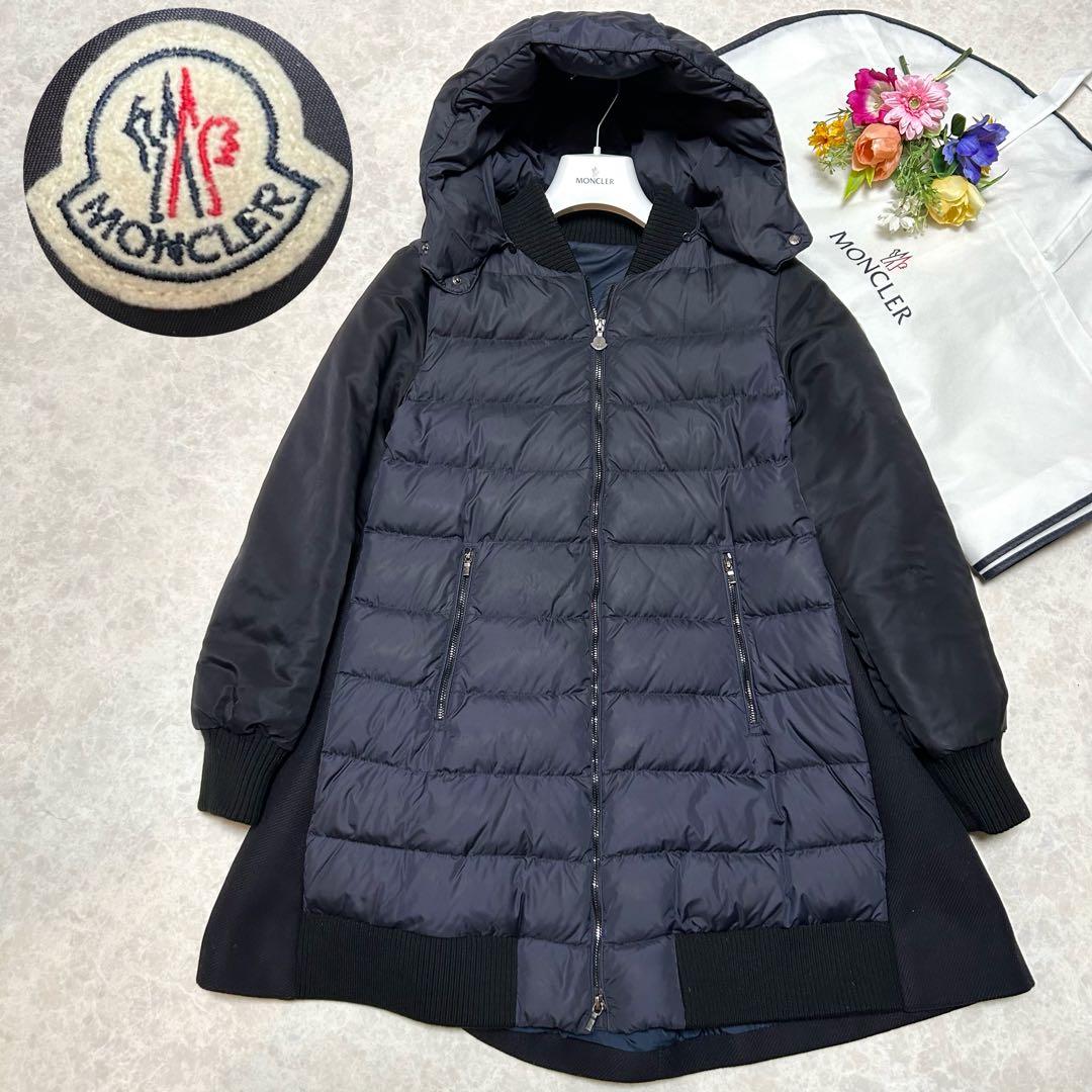 モンクレール ブロワ BLOIS ダウンジャケット ネイビー サイズ14A M