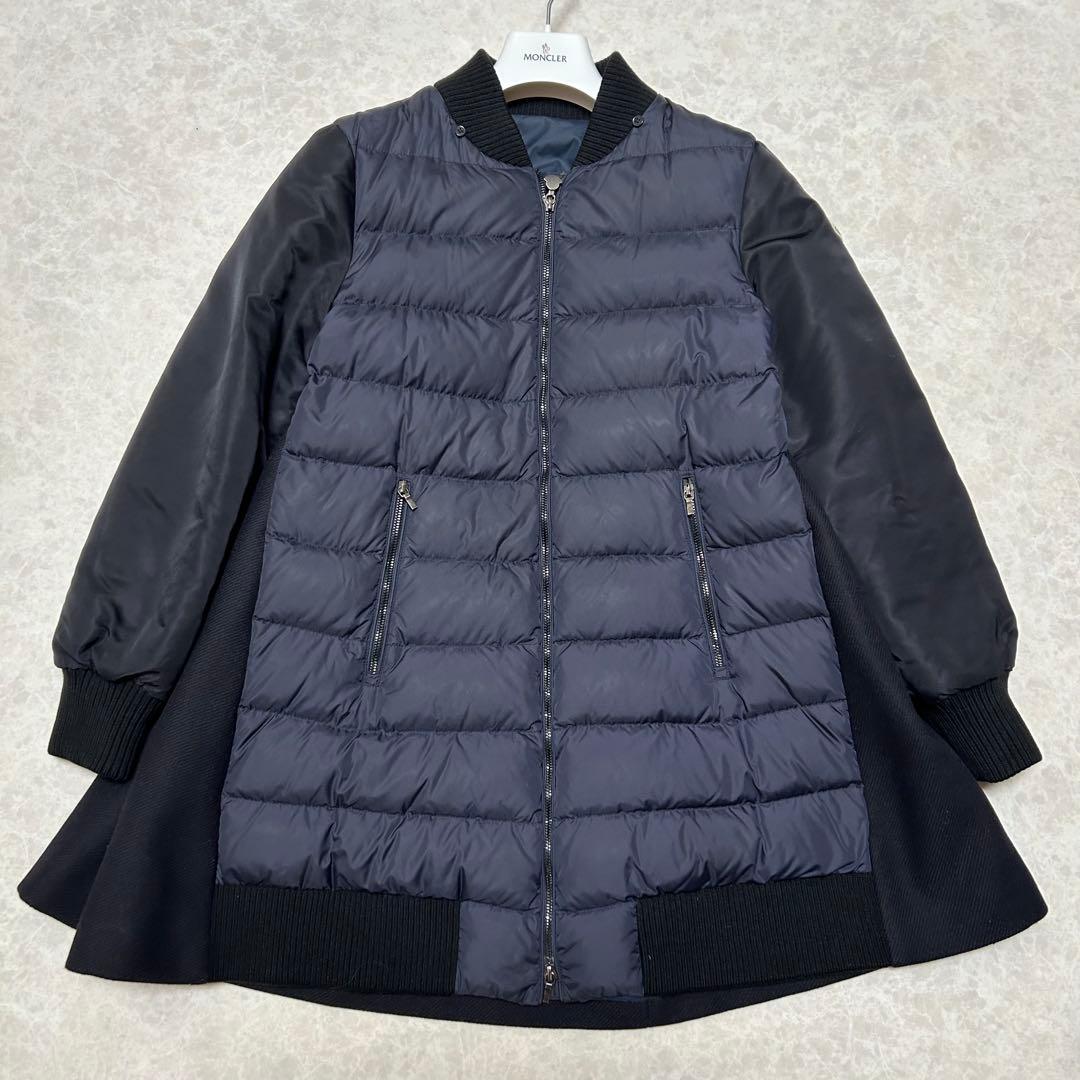 モンクレール ブロワ BLOIS ダウンジャケット ネイビー サイズ14A M