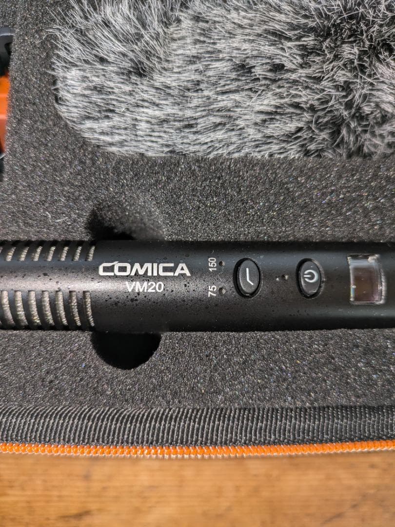美品：コミカ COMICA コンデンサー ガンマイク CVM-VM20