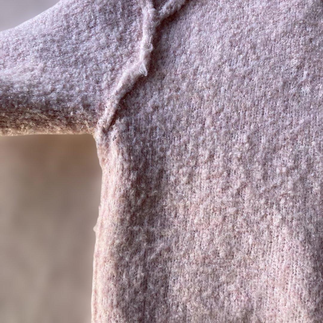 the toe ピンクニット