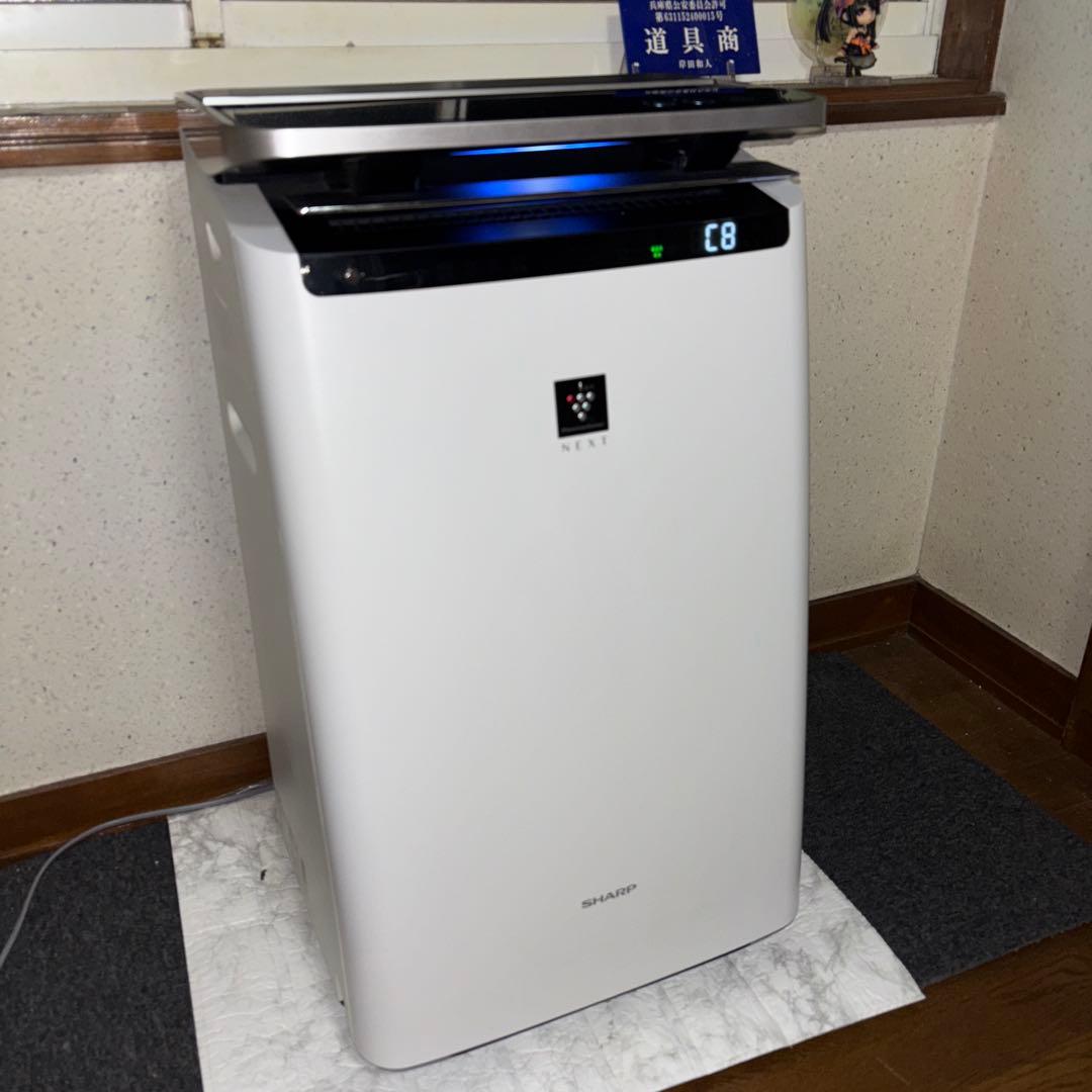 ジャンク品　2021年製SHARP加湿空気清浄機　KI-NP100-W