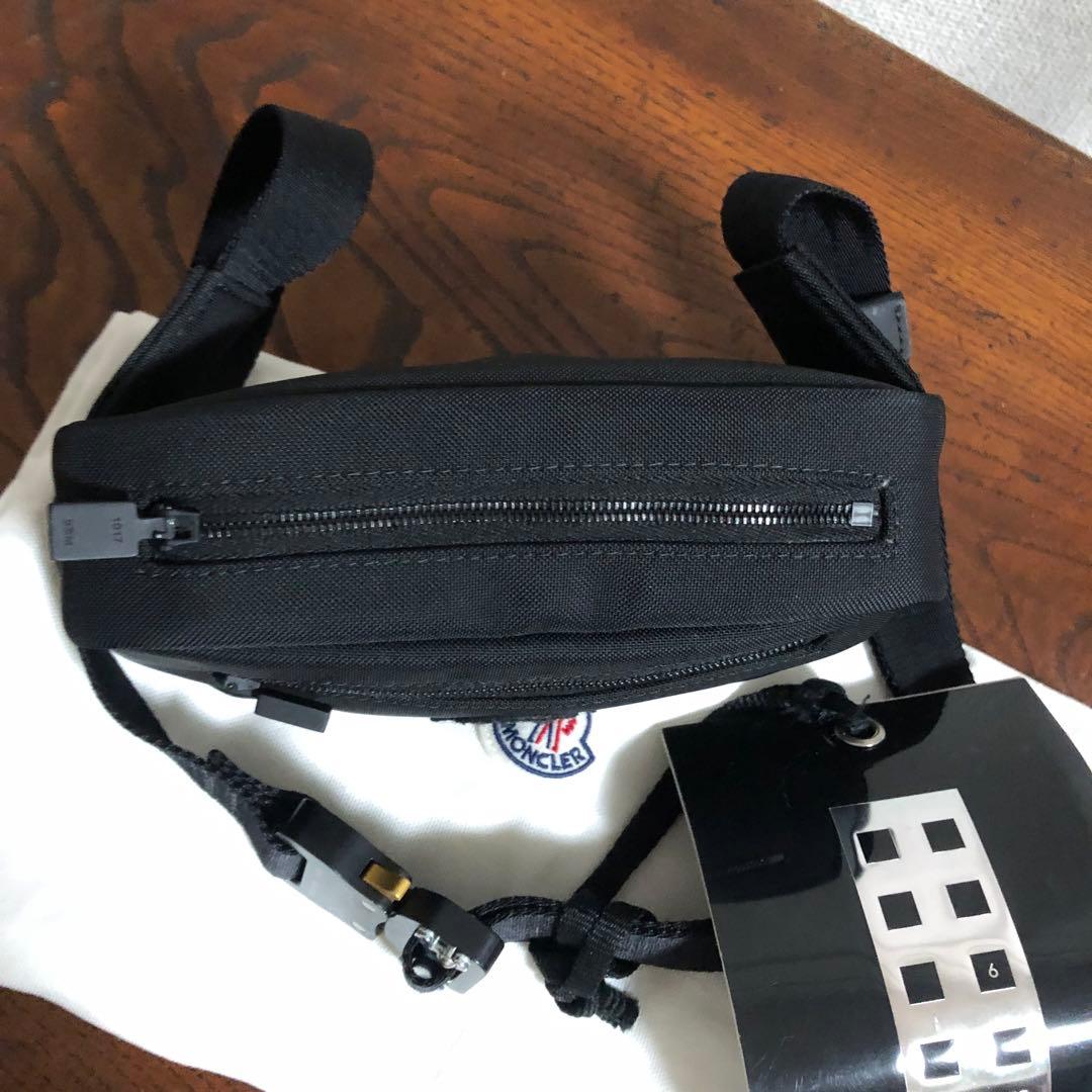 未使用タグ付き MONCLER ALYX BELT BAG MM BLACK