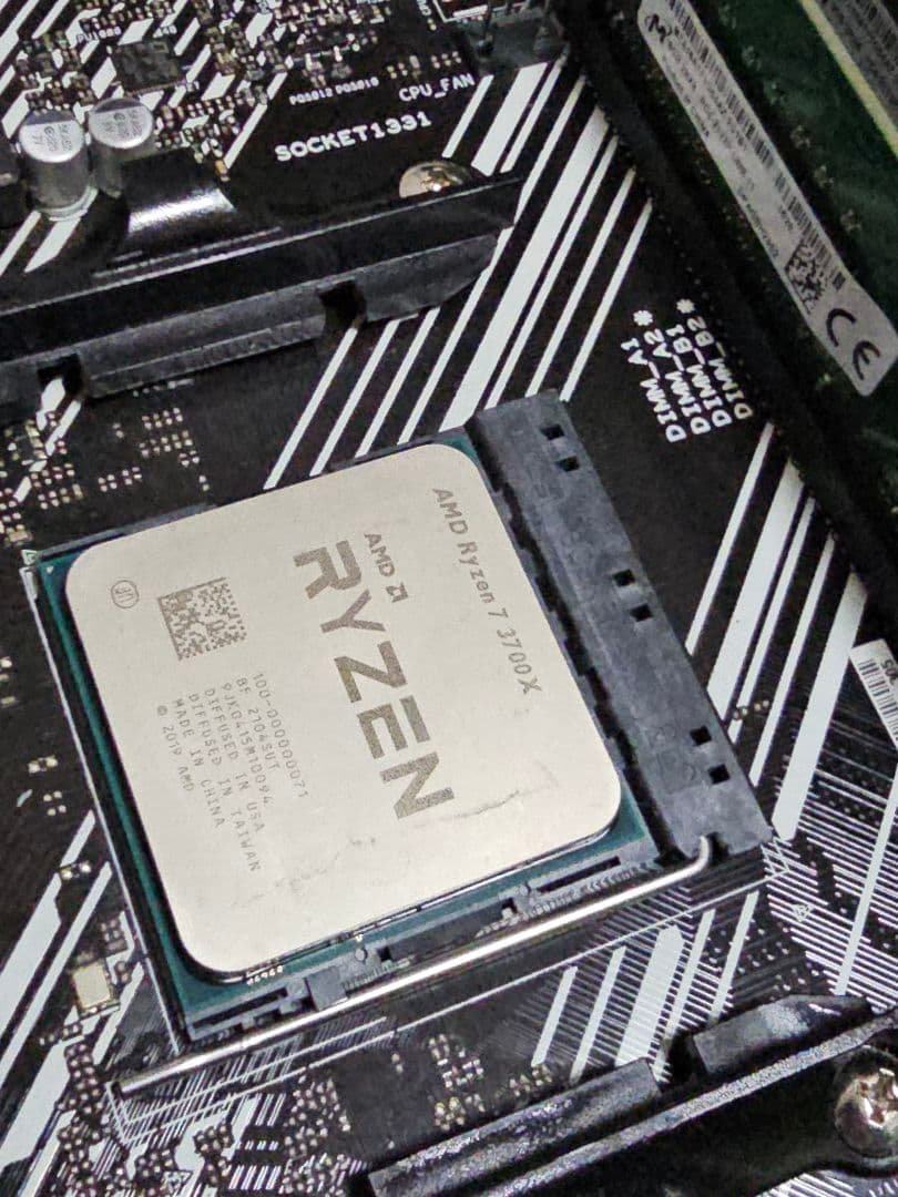B550M AMD Ryzen 7 3700X メモリ DDR4 16GB