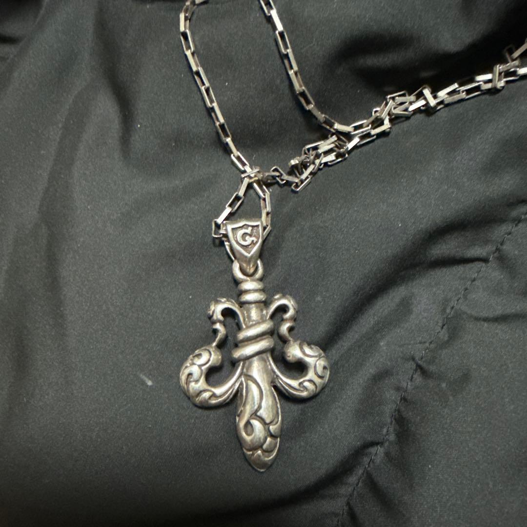 シルバー925 ネックレスペンダント フレア