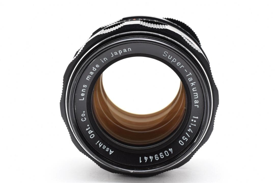 【黄変なし】Super Takumar 50mm F1.4 フード付 C112