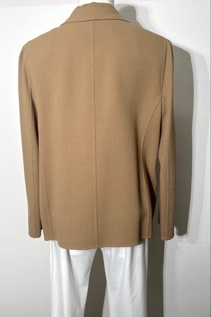 【新品】定価253,000円　レリアン　ミドル丈ジャケット　ブラウン系　13＋