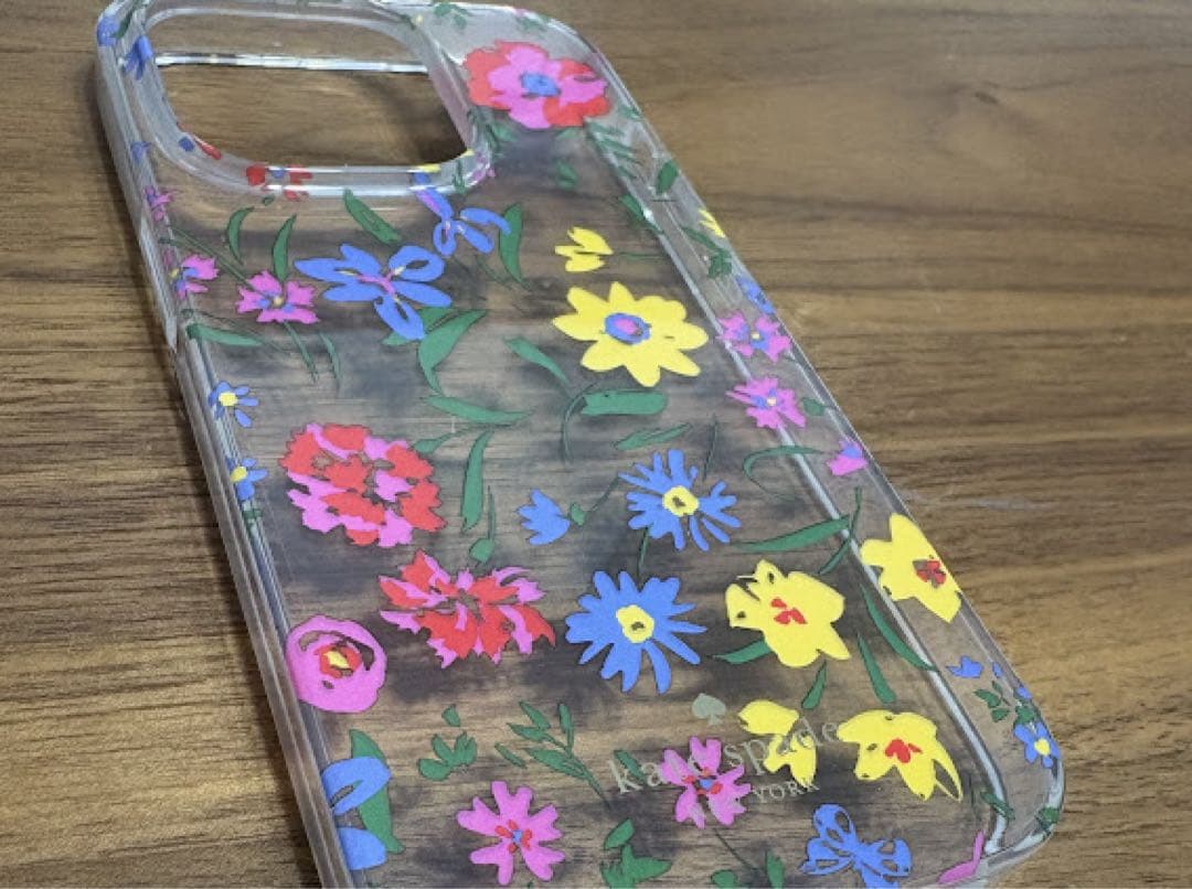 ☆正規品☆品 ケイトスペード iPhone14Proケース スマホリング付属