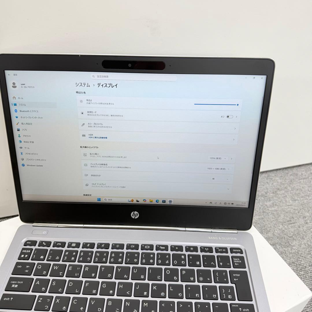 Windowsノート本体 HP EliteBook Folio G1/m5/8GB/128GB