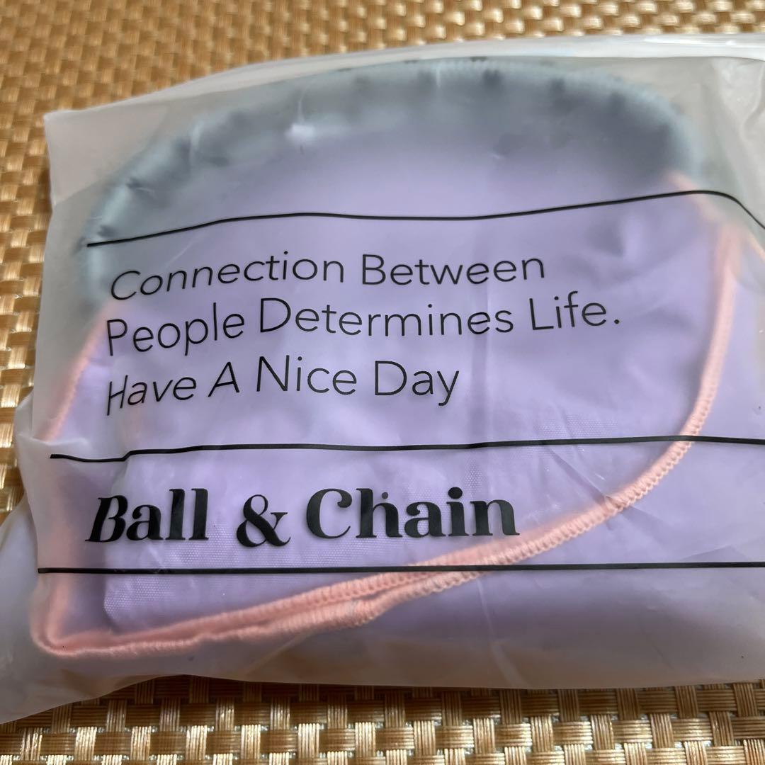 ボール＆チェーン　エコバッグ　水森亜土ちゃん　コラボ　ball＆chain