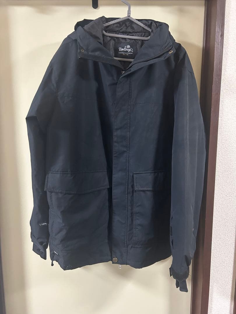 Namelesssage✖️レイトプロジェクトコラボ スノーボードウェア ブラック