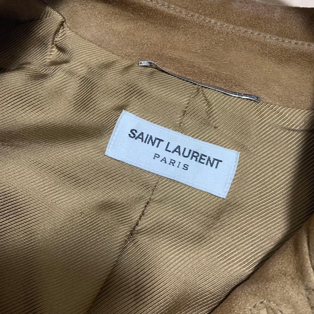 SAINT LAURENT PARIS ゴートスエードジャケット