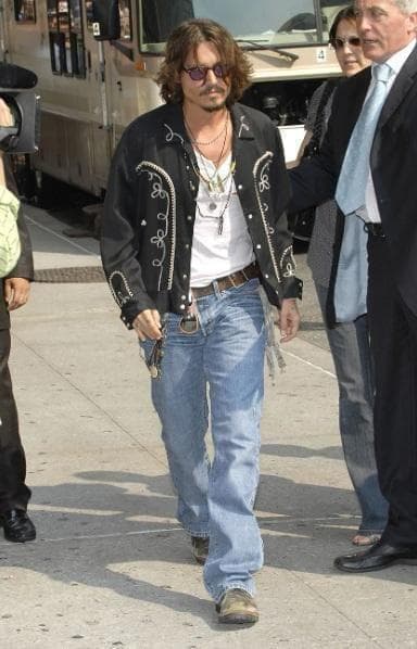 ボレロ 　ウエスタン ジャケット　M　黒　ブラック　刺繍　ジョニーデップ　衣装