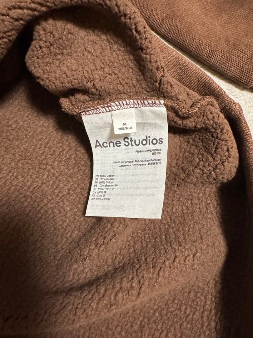 【Acne Studios】 Fin Circle Logo スウェット