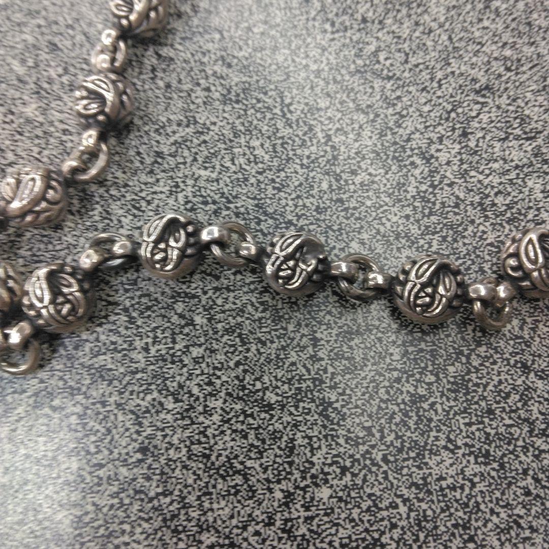 た*う様 シルバー　ボールブレスレット