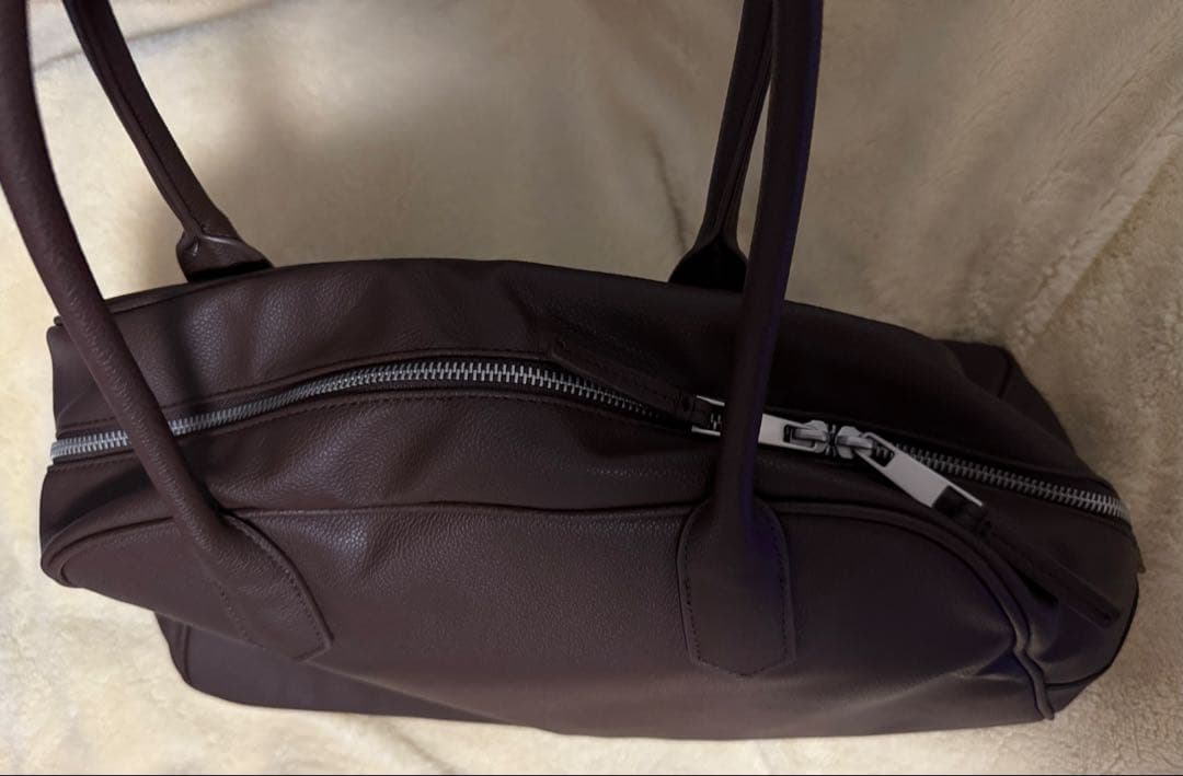 JEANASIS 【eL】Large Boston Bag ブラウン