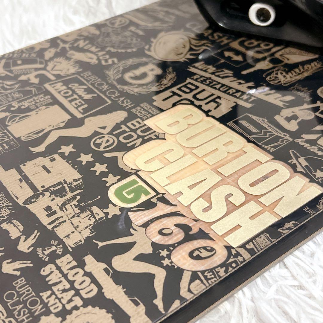 Burton CLASH スノーボード 160cm ×Burton2点セット