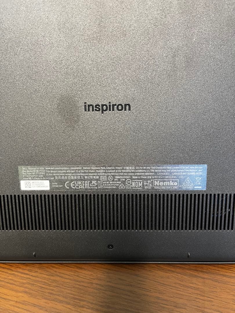 【超美品】DELL PC第11世代lnspiron15-3520