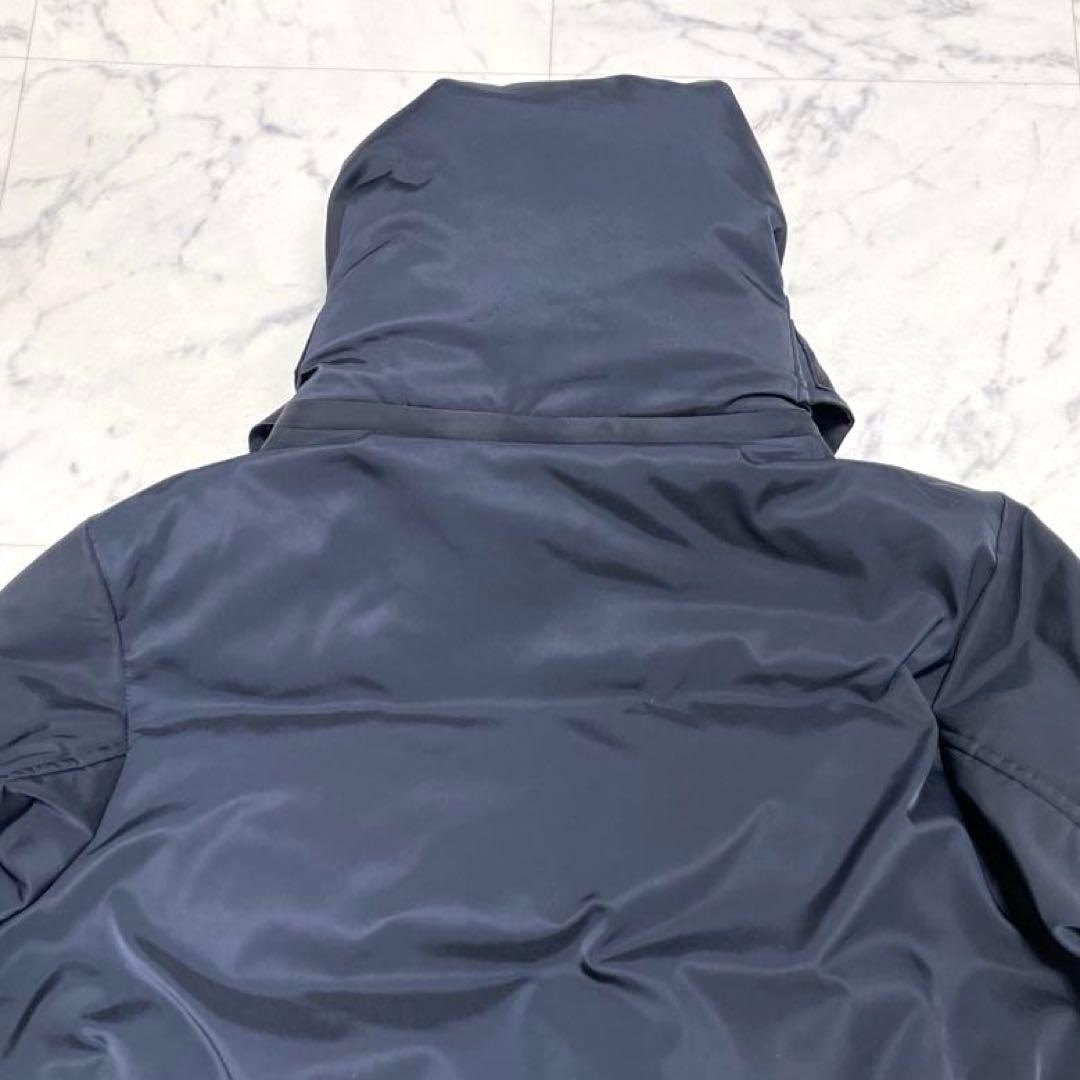 美品✨＋J ユニクロ ジルサンダー ハイブリッドダウンショートコート ネイビーM