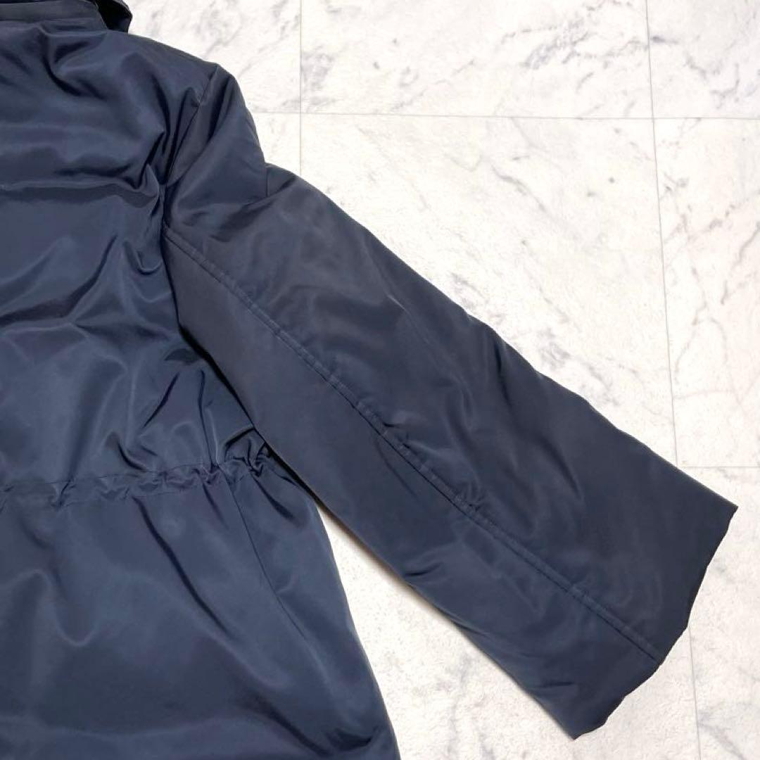 美品✨＋J ユニクロ ジルサンダー ハイブリッドダウンショートコート ネイビーM