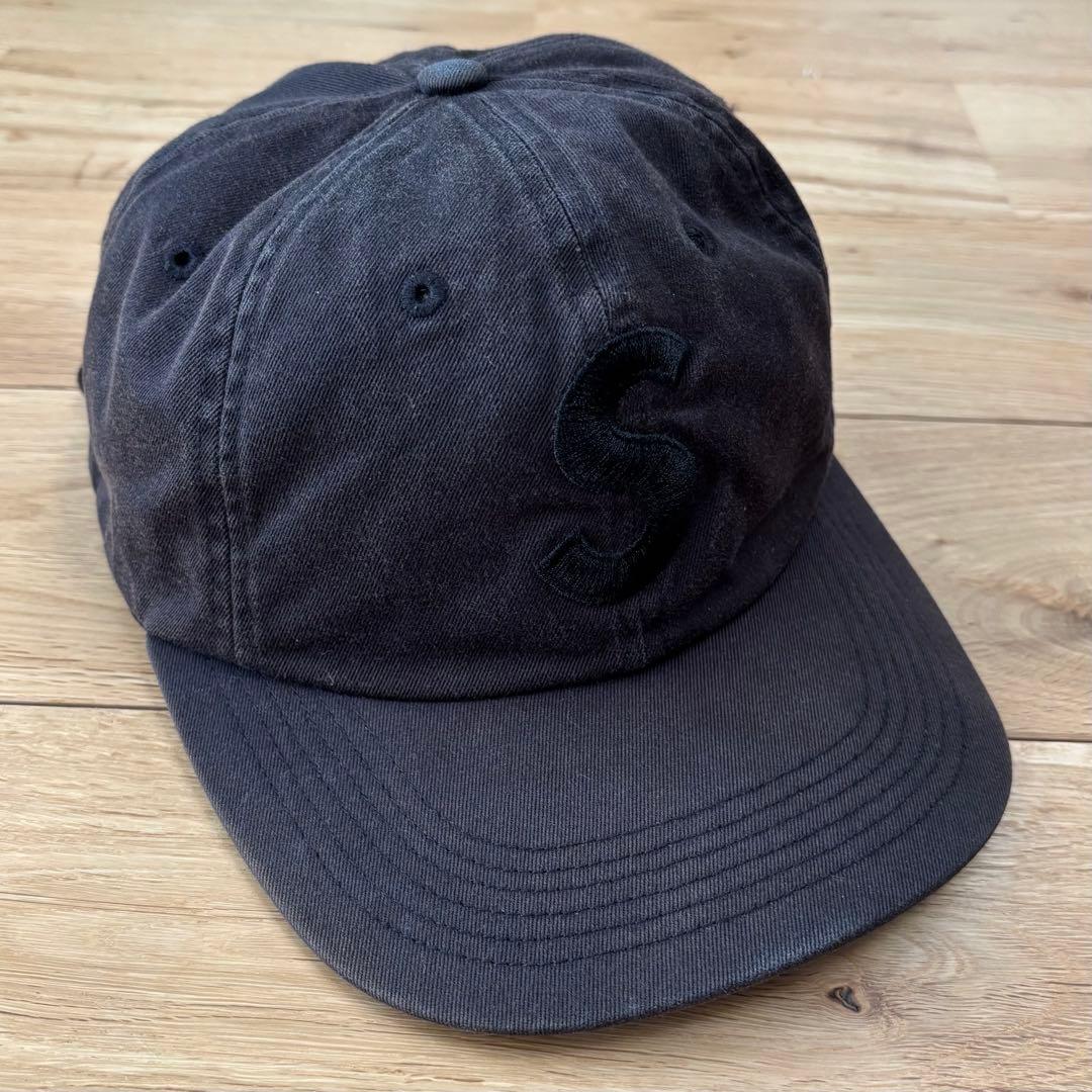 Supreme 17AW Tonal S Logo 6-Panel ブラック