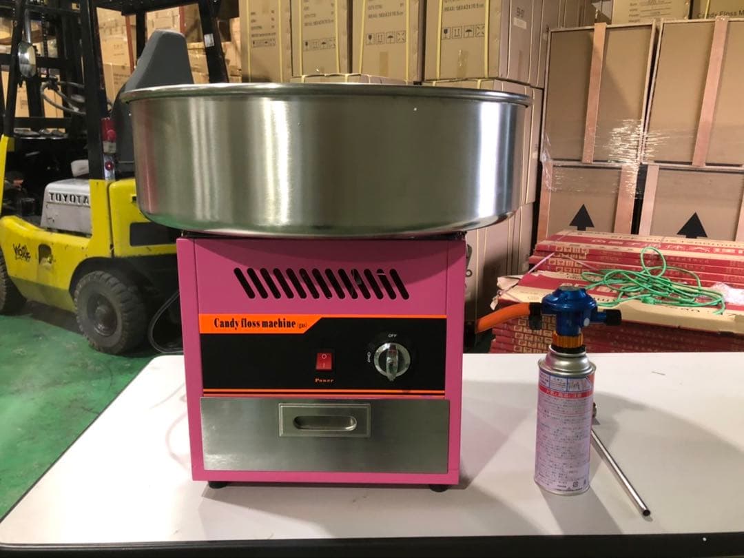 綿菓子メーカー 綿菓子機　わたあめ機　わたがし機　トルネード　ガス　簡単