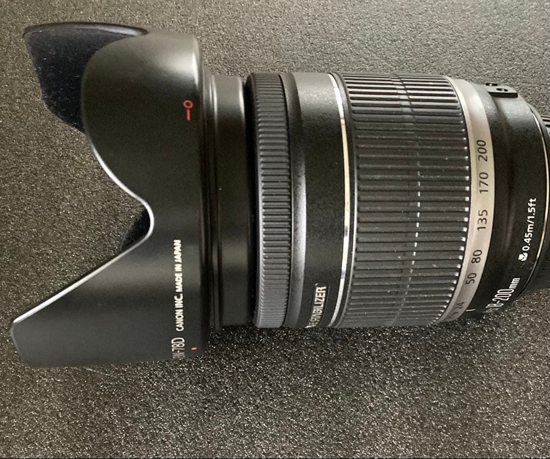 レンズ(ズーム) CANON ZOOM LENS EF-S 18-200mm