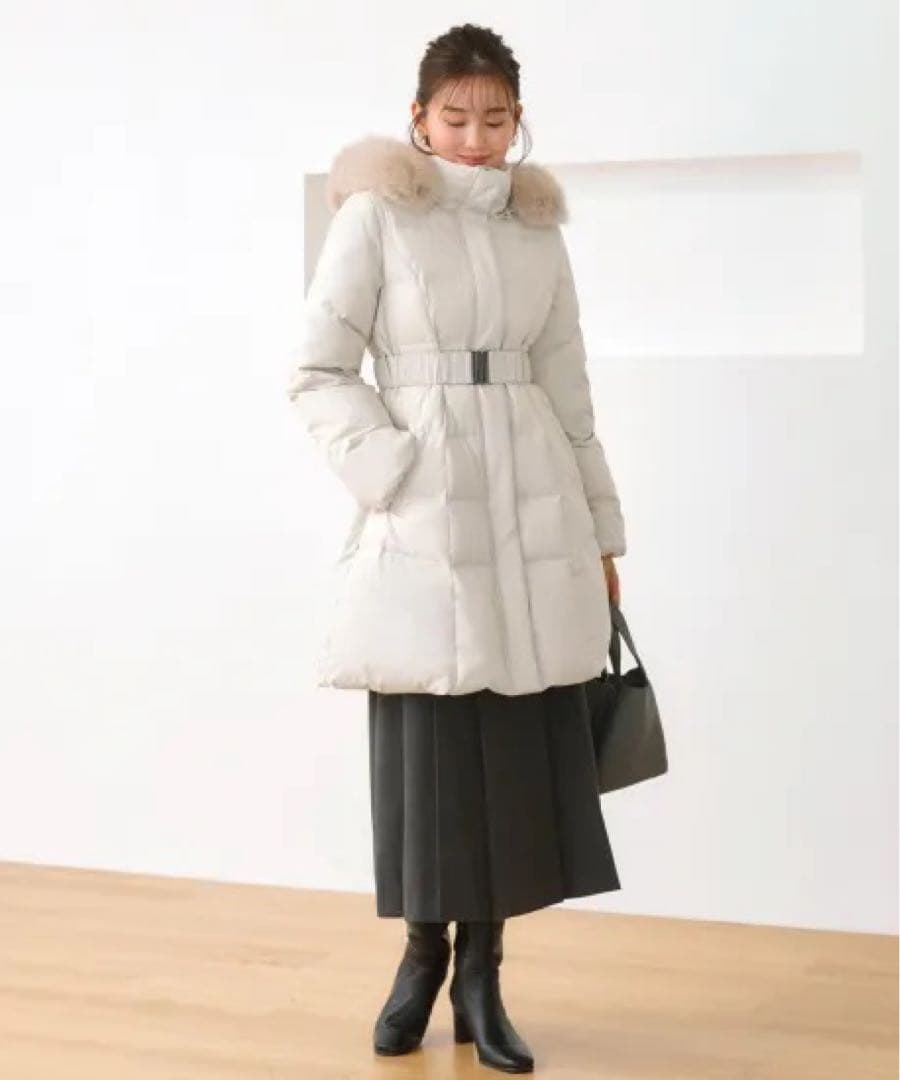 RUIRUE BOUTIQUE スタイルアップダウンコートD1612