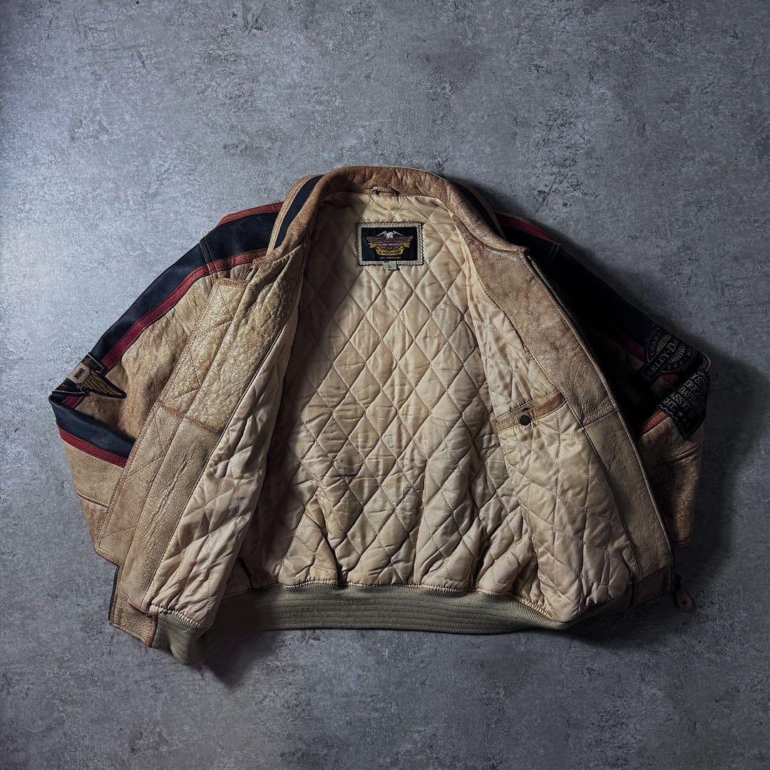 90s ハーレーダビッドソン フライトレザージャケット A-2 G-1