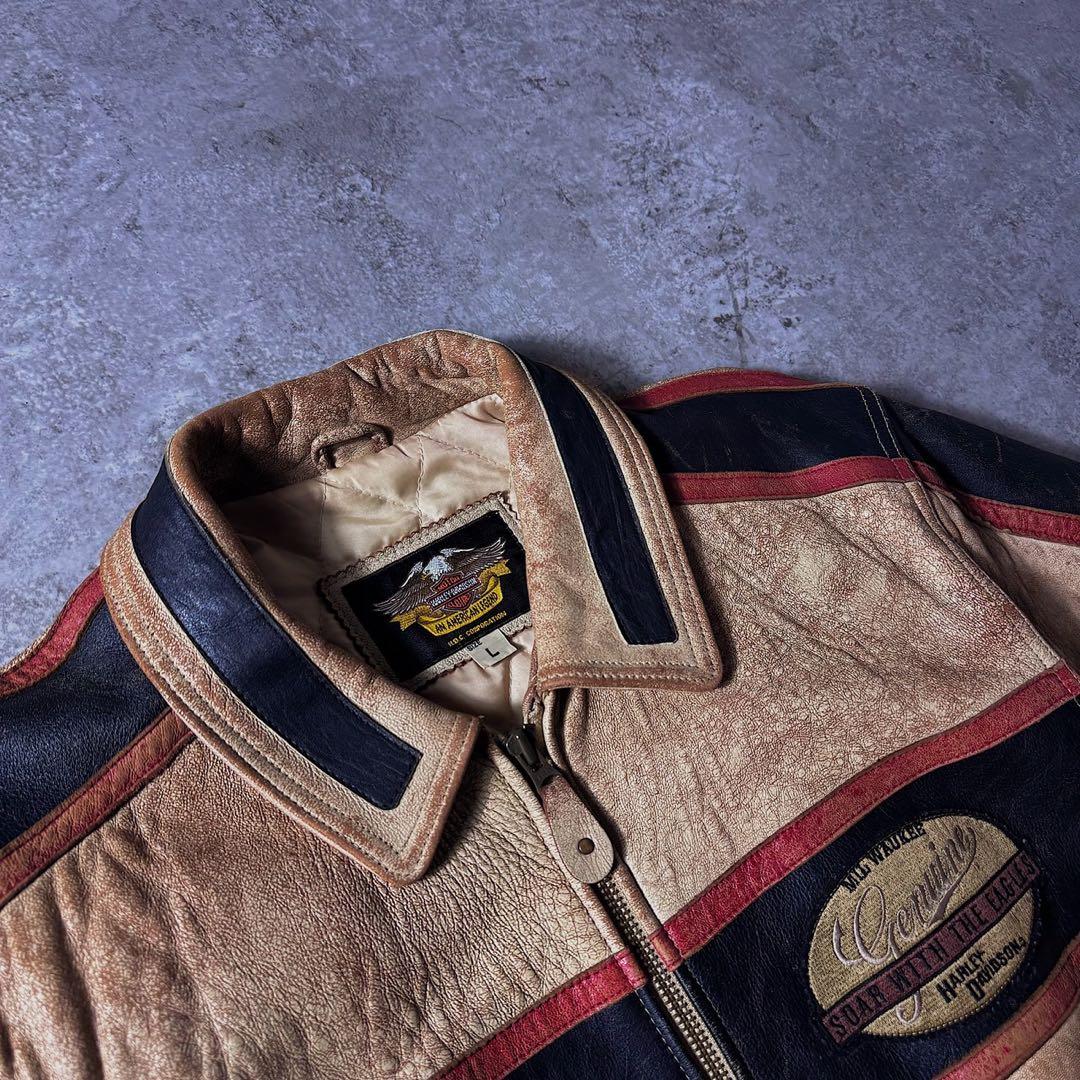 90s ハーレーダビッドソン フライトレザージャケット A-2 G-1