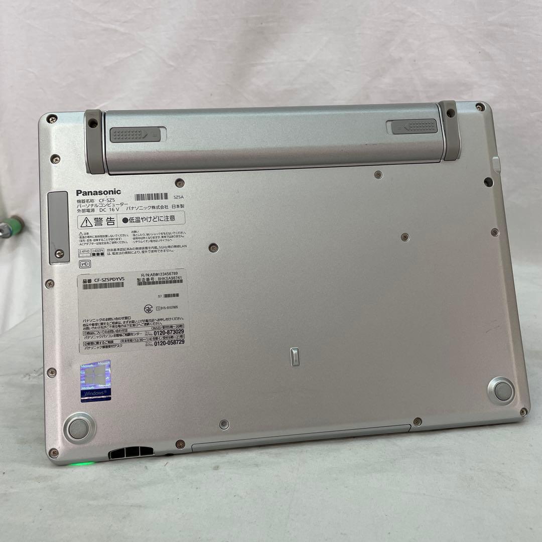 Let's note CF-SZ5 SSD256GB メモリー8GB #7