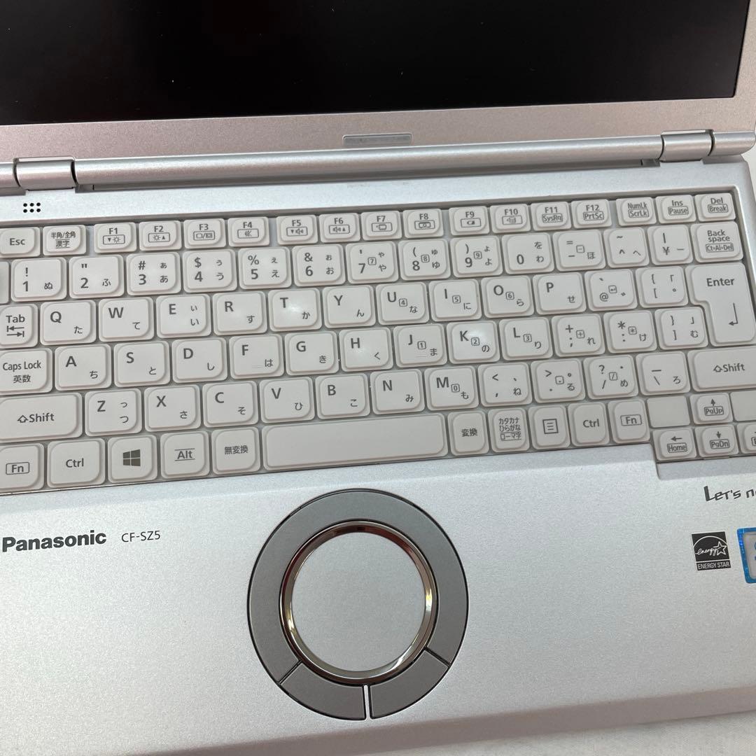 Let's note CF-SZ5 SSD256GB メモリー8GB #7