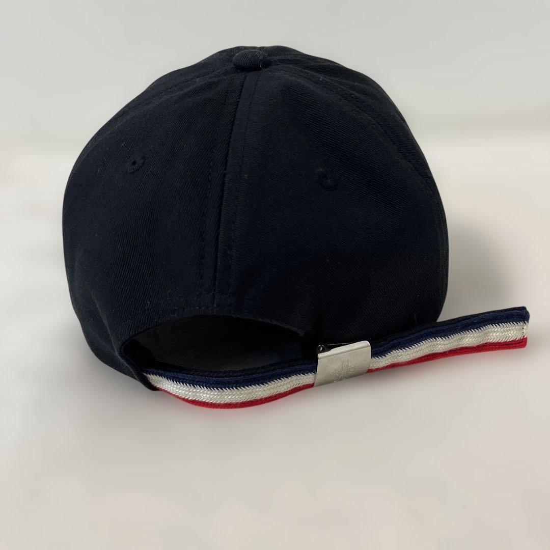 MONCLER BERRETTO 黒　モンクレール　ベースボールキャップ UNI