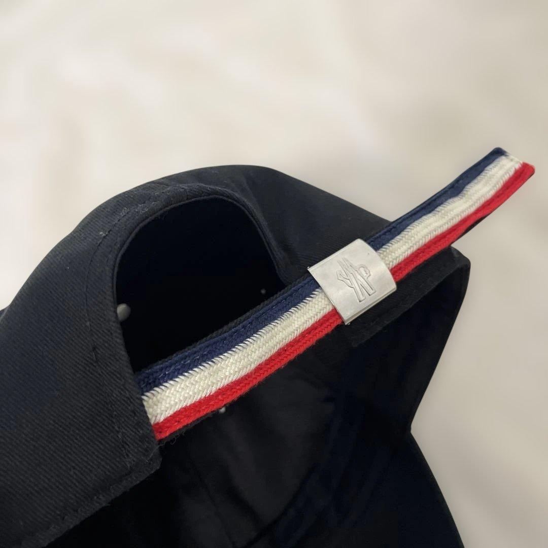 MONCLER BERRETTO 黒　モンクレール　ベースボールキャップ UNI