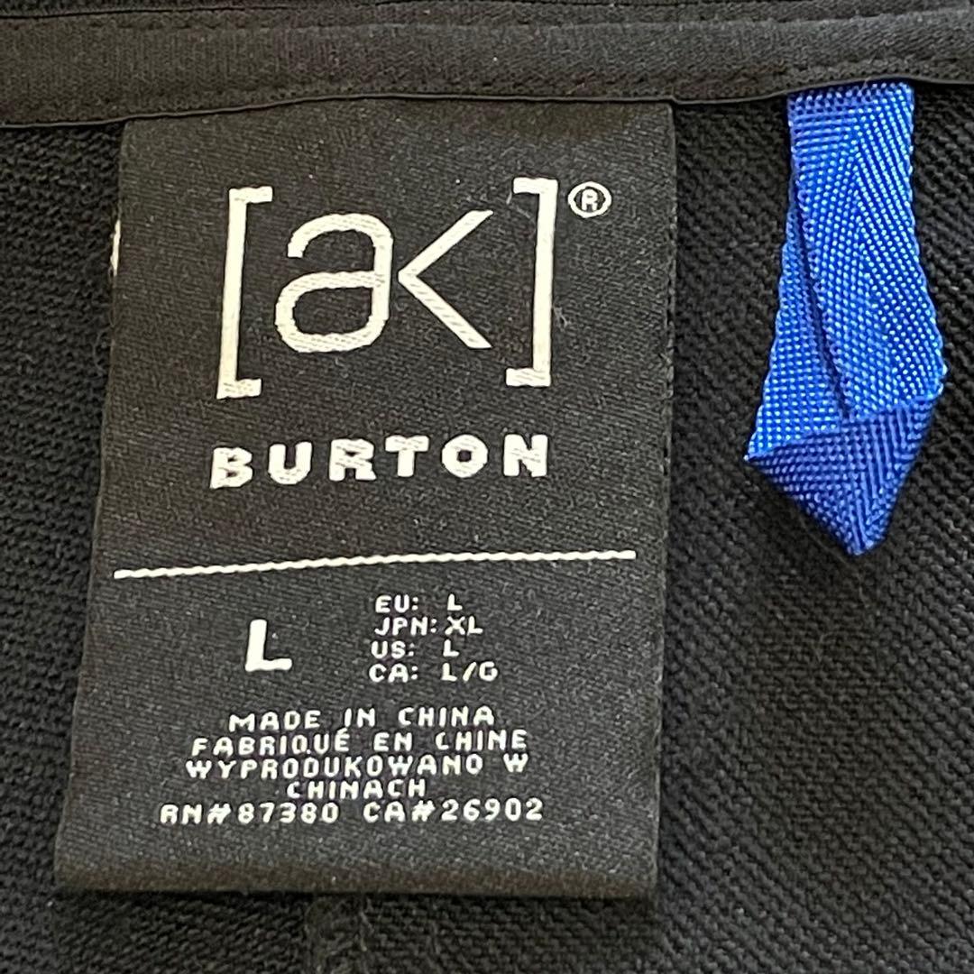 バートン　akシリーズ　SOFTSHELL JK ソフトシェルジャケット　黒