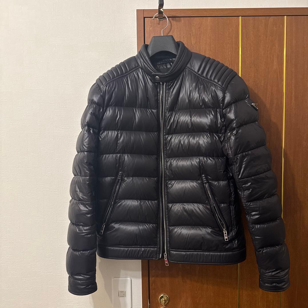PRADA ライダースダウンジャケット