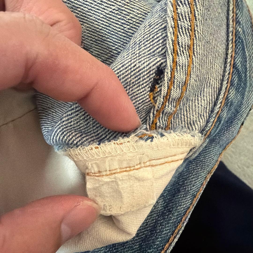 70's LEVI’S 66前期 501 刻印6 赤耳 シングルステッチ