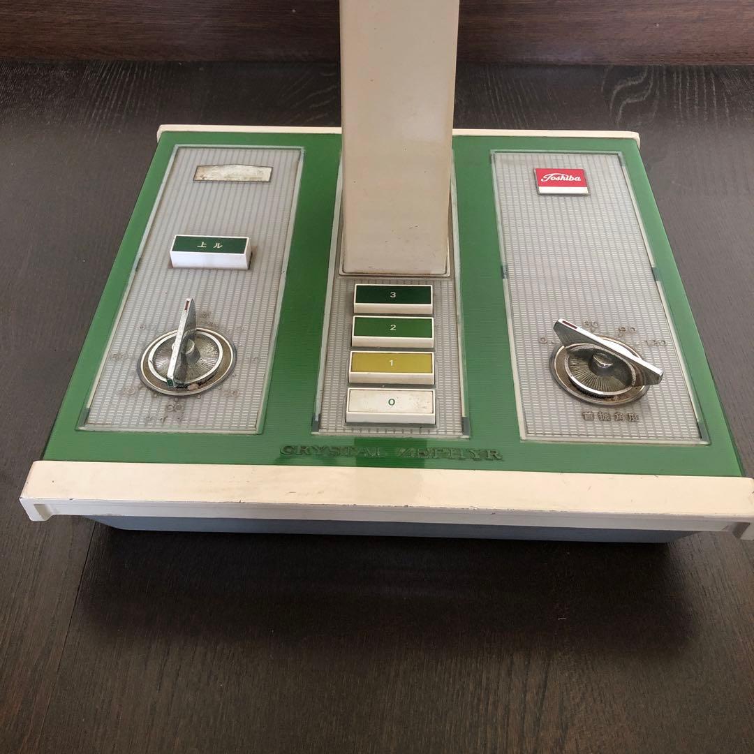 昭和家電　東芝　CRYSTAL ZEPHYR SF-30D レトロ家電
