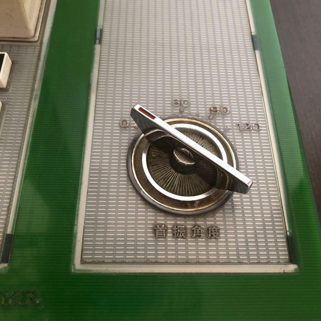 昭和家電　東芝　CRYSTAL ZEPHYR SF-30D レトロ家電