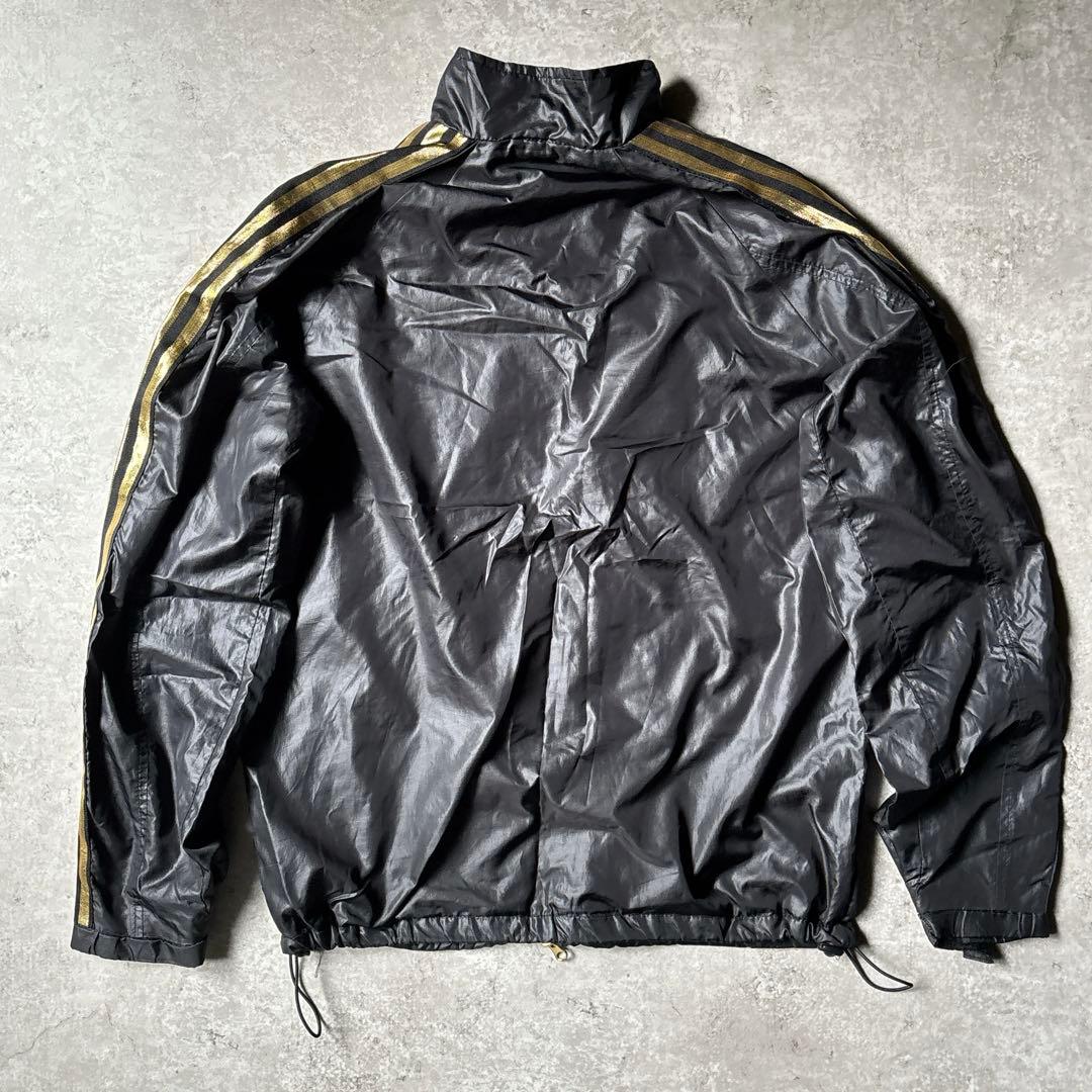 adidas ATP復刻 ナイロンジャケット セットアップ 黒×金 Lサイズ