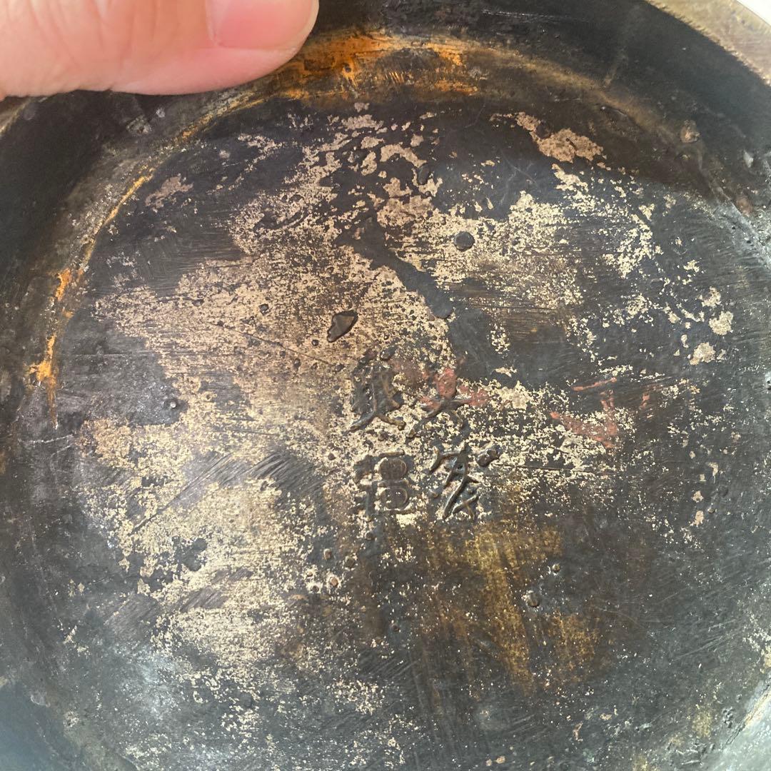 は*ま様 中国　銅　七宝焼　花瓶　アンティーク