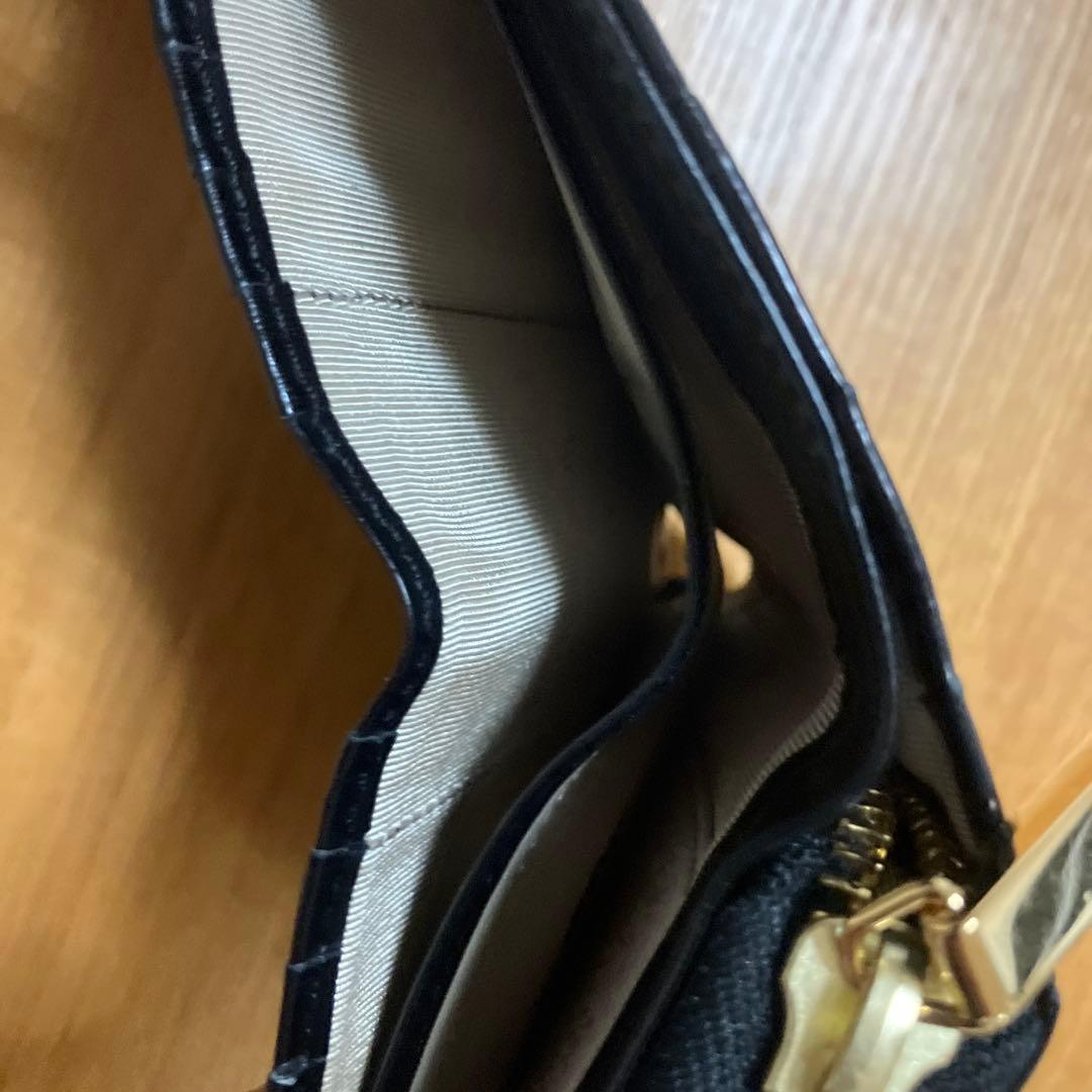 傳濱野　皇室御用達 皮革の宝石　クロコ　ジュエリー財布 （ジェムクロコ）