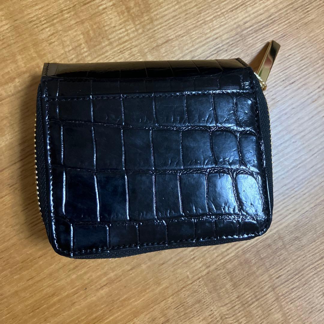 傳濱野　皇室御用達 皮革の宝石　クロコ　ジュエリー財布 （ジェムクロコ）