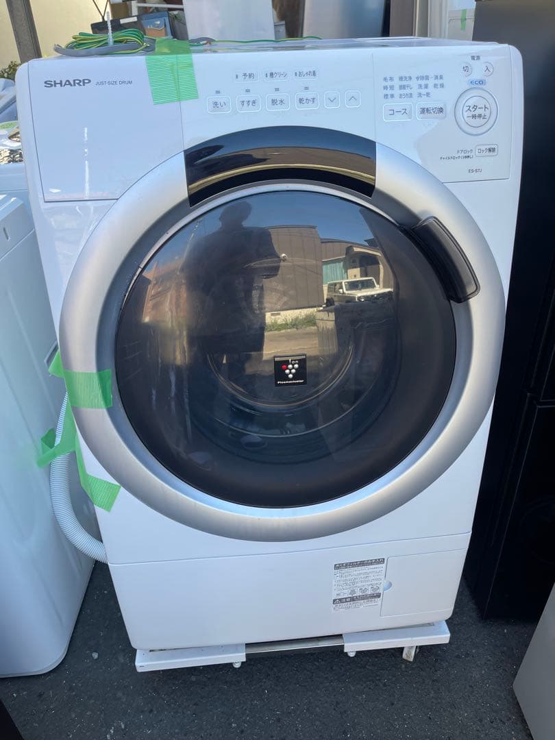 SHARP ドラム式洗濯機 ES-S7J-WR 2024年製