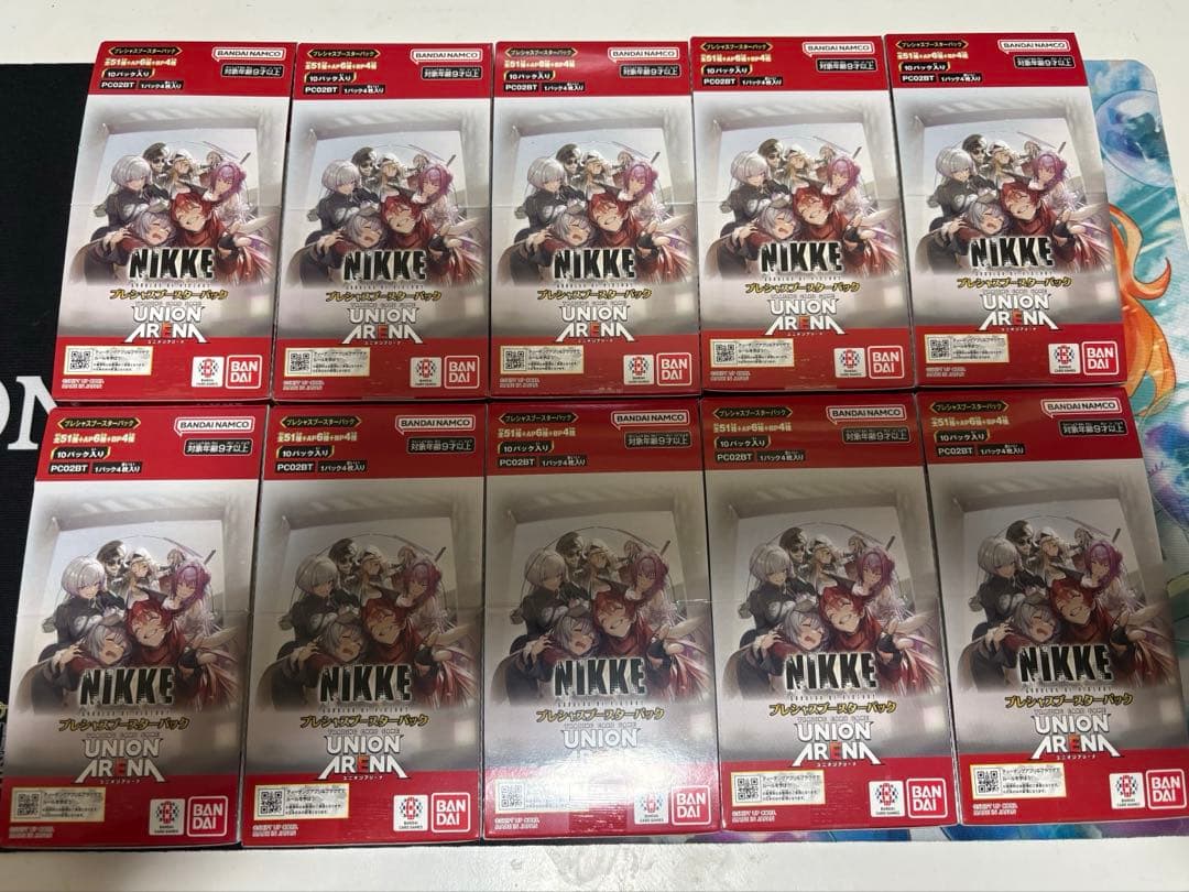 UNION ARENA NIKKE プレシャスブースター　未開封10BOX