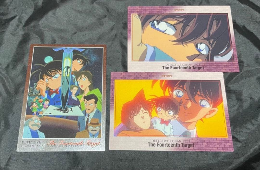 【超超激レア】　名探偵コナン 映画 トレカ　9枚セット 新一/蘭　現在販売なし
