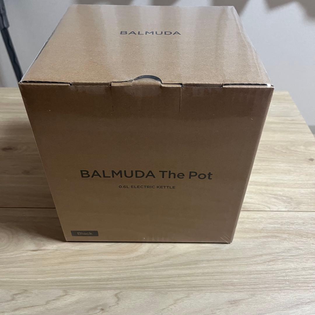 【新品未開封】BALMUDA The Pot KPT01JP-BK ブラック