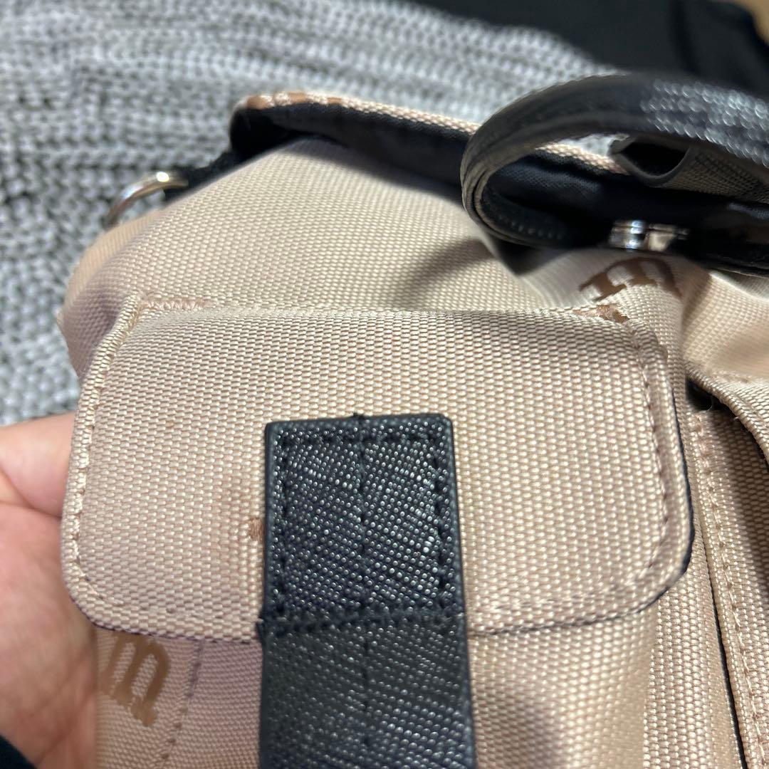 marimekko ベージュ ミニバックパック